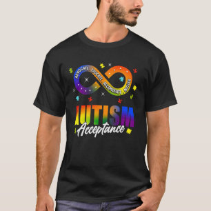 Autism Awareness Acceptance Shirt Infinity Symbol