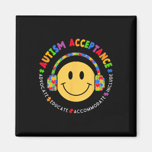 Autism Awareness Acceptance Special Education Teac Magnet