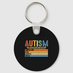 Autism Awareness Acceptance Women Kid Its Ok To Be Key Ring