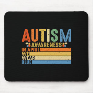 Autism Awareness Acceptance Women Kid Its Ok To Be Mouse Pad