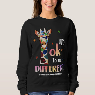 Autism Awareness Acceptance Women Kid Its Ok To Be Sweatshirt
