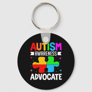 Autism Awareness Advocate Autistic Awareness Key Ring