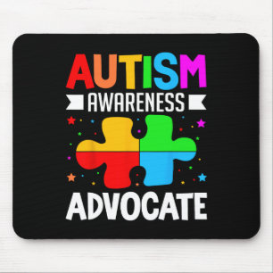 Autism Awareness Advocate Autistic Awareness Mouse Pad