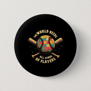 Autism Awareness All Kinds Autistic Support Byseby 6 Cm Round Badge
