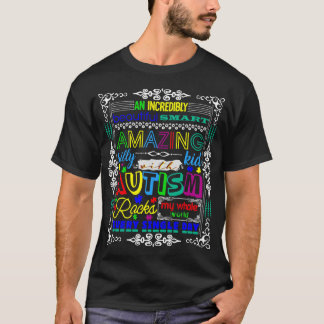 Autism Awareness Amazing Kid Autism Mum T-Shirt