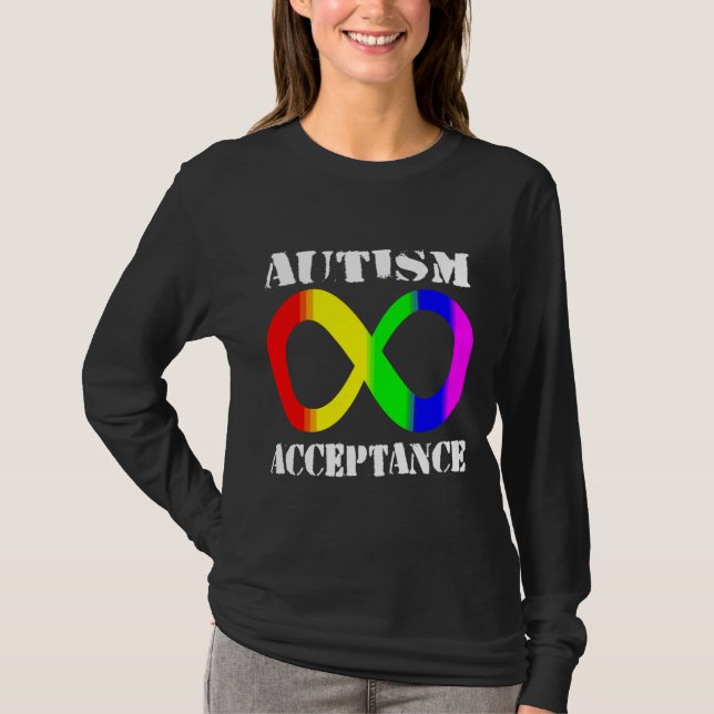 Autism Awareness And Acceptance For T-Shirt (Front)