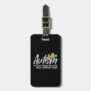 Autism Awareness and Support for Autistic Children Luggage Tag