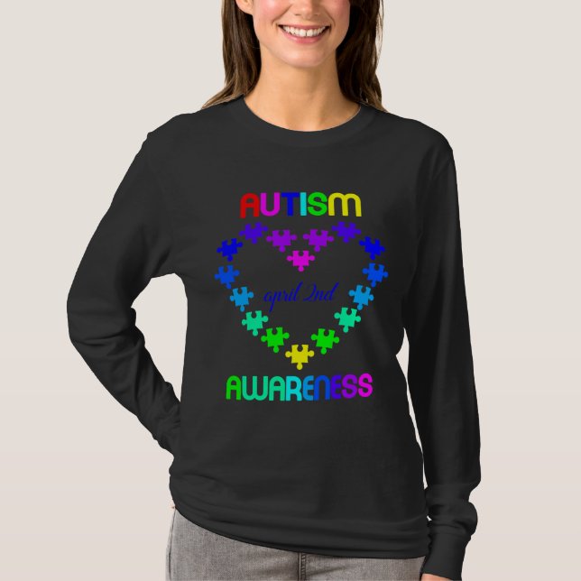 Autism Awareness April 2nd T-Shirt (Front)