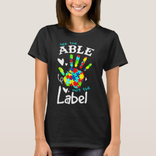 Autism Awareness Autism Disability Support Sped T-Shirt