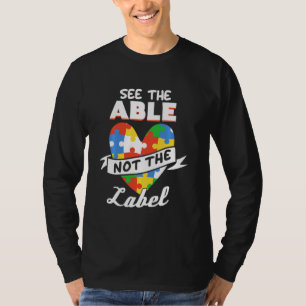 Autism Awareness Autism Disability Support Sped T-Shirt