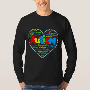 Autism Awareness Autism Heart Autism T-Shirt