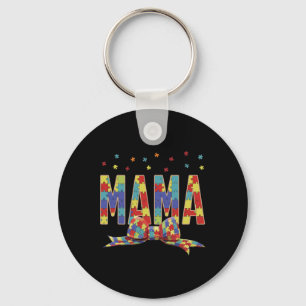 Autism Awareness Autism Mama Accept Love Puzzle Co Key Ring