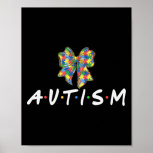 Autism Awareness Autism Squad Support Women Men  Poster