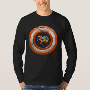 Autism Awareness Autistic Diversity Heart Puzzle T-Shirt