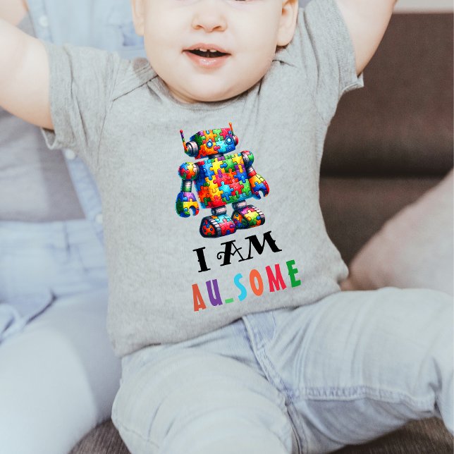 Autism Awareness Autistic Kids  Baby T-Shirt (Creator Uploaded)