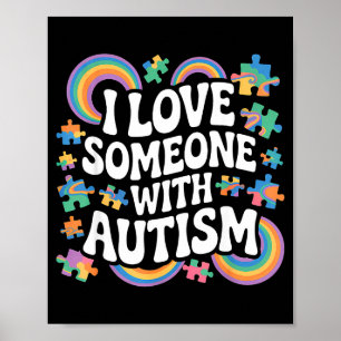 Autism awareness autistic poster
