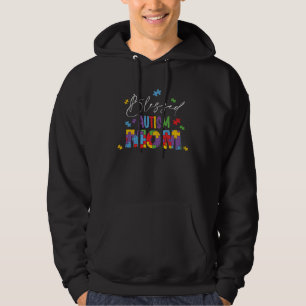 Autism Awareness Autistic Son Daughter Blessed Aut Hoodie