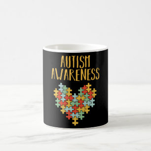 Autism awareness autists coffee mug