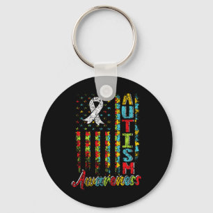 Autism Awareness Autists Support Autist Autistic A Key Ring