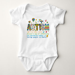 Autism Awareness Baby Bodysuit
