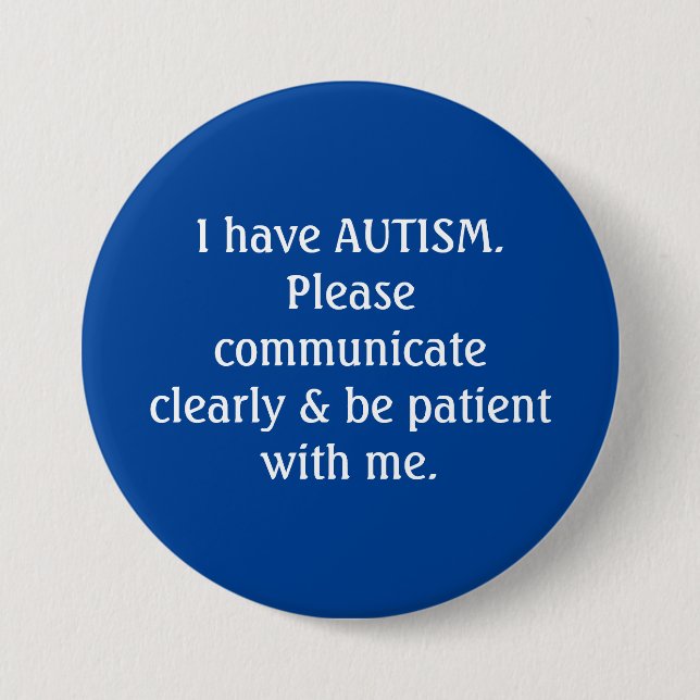 Autism Awareness Badge (Front)