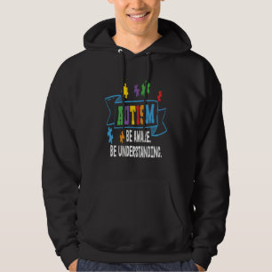 Autism Awareness  Be Aware Be Understanding  Kids  Hoodie