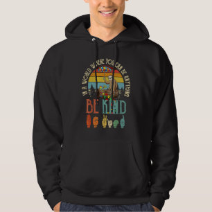Autism Awareness Be Kind Special Education Teacher Hoodie
