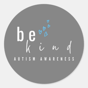 autism awareness. be kind. Stickers & Labels