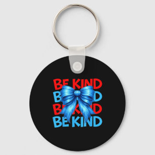 Autism awareness be kind why fit in doctor teacher key ring