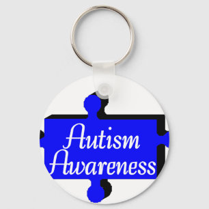 Autism Awareness (Blue PP) Key Ring