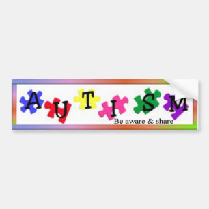 Autism Awareness Bumper Sticker