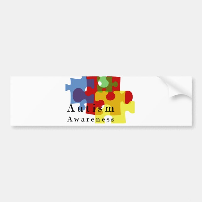 Autism Awareness Bumper Sticker (Front)