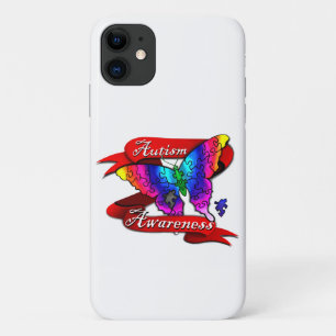 Autism Awareness Butterfly Case-Mate iPhone Case
