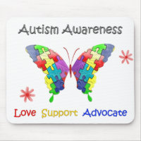 Autism Awareness Butterfly