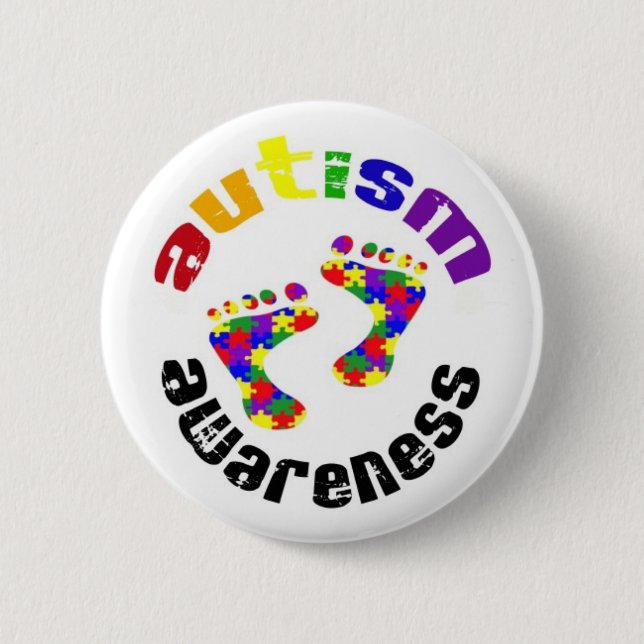 Autism Awareness Button (Front)