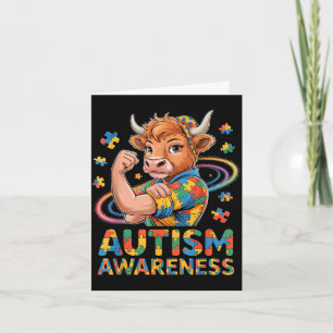Autism awareness card