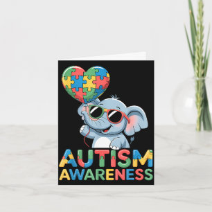 Autism awareness card