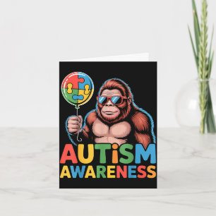 Autism awareness card
