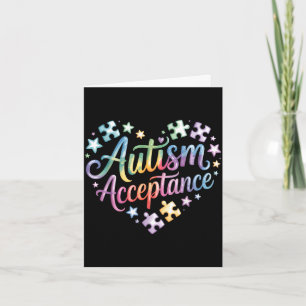 Autism awareness  card
