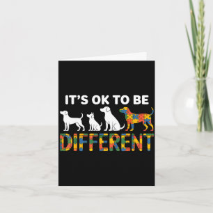 Autism awareness card