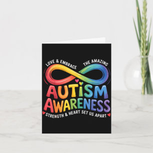 Autism awareness card
