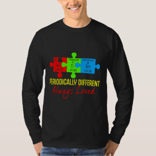 Autism Awareness Chemistry Asd Fun Disability Peri T-Shirt