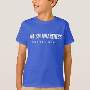 autism awareness. choose kind. Kids T-Shirt