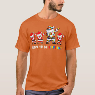Autism Awareness Christmas Its Ok o Be Different S T-Shirt
