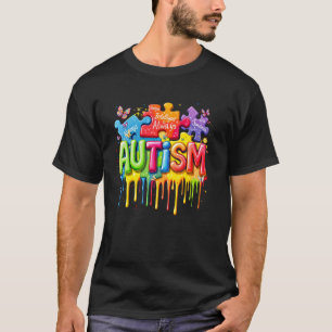 Autism Awareness Colourful puzzle Pieces For Autis T-Shirt