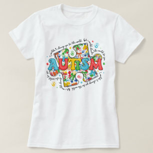 Autism Awareness Coquette, Neurodiversity T-Shirt