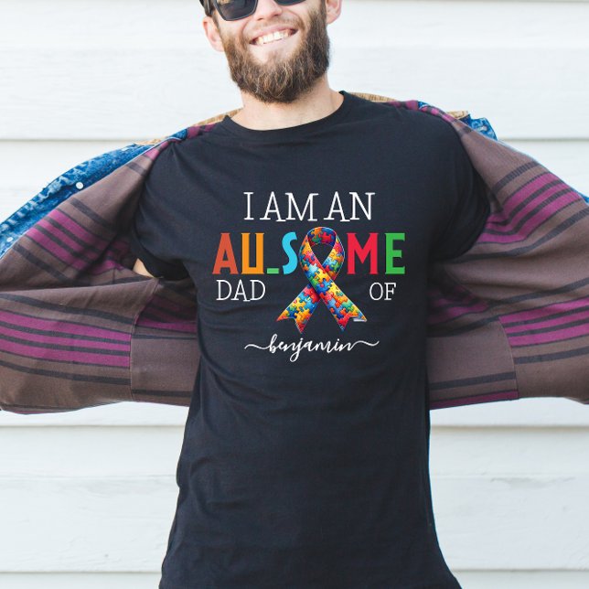 Autism Awareness DAD T-Shirt (Creator Uploaded)