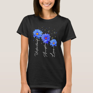 Autism Awareness Daisy Flower Accept Understand Lo T-Shirt