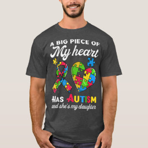 Autism Awareness Daughter Mum Dad Tee, Big Piece O T-Shirt