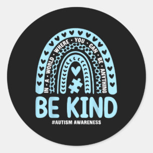 Autism Awareness Day Autism Mum Classic Round Sticker